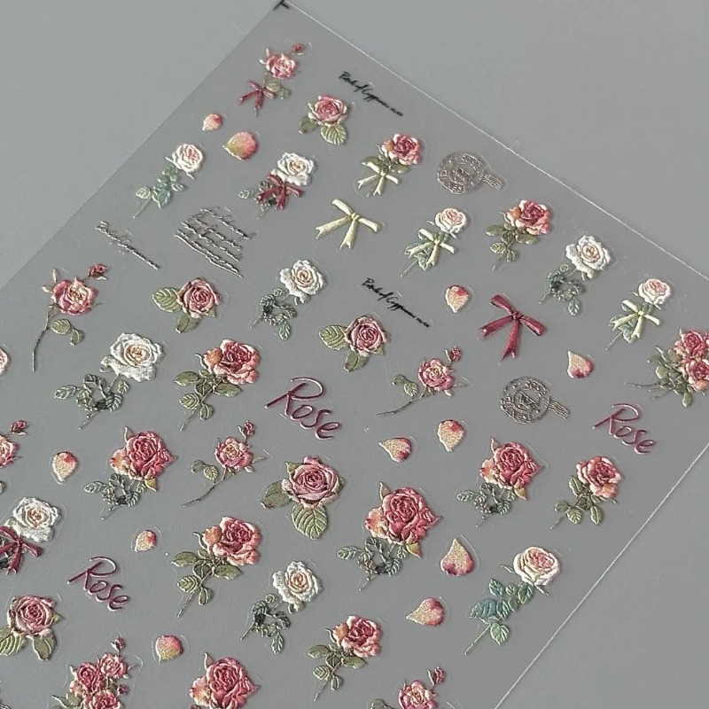 5 Stücke Ins Retro Rose Aufkle – Vintage Fashion Magazine Bewertung und Preis