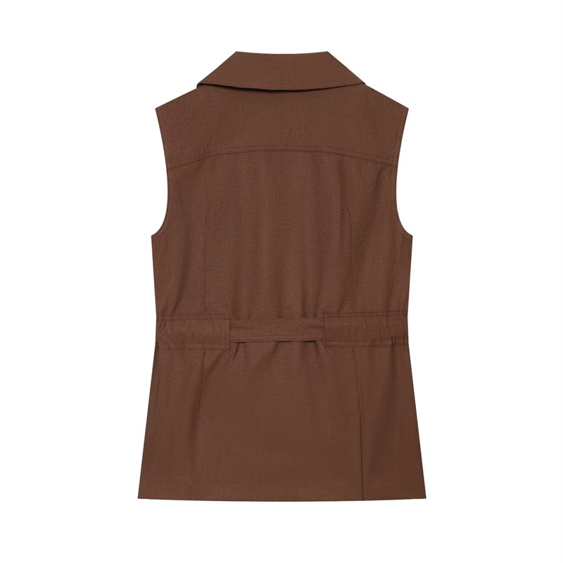 Guobioziy Damen-Leinenweste, S – Vintage Fashion Collection Bewertung und Preis