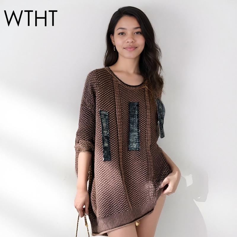WTHT Vintage Trendy frauen Pat – Vintage Fashion Influencer Bewertung und Preis