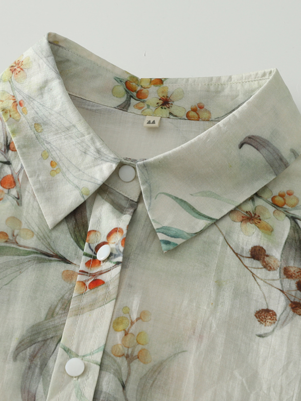 Lockeres Langarm-Damenhemd mit – Vintage Fashion Influencer Bewertung und Preis